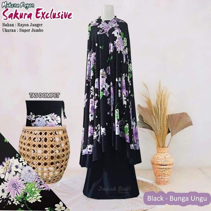 Mukena bali sakura jumbo exclusive