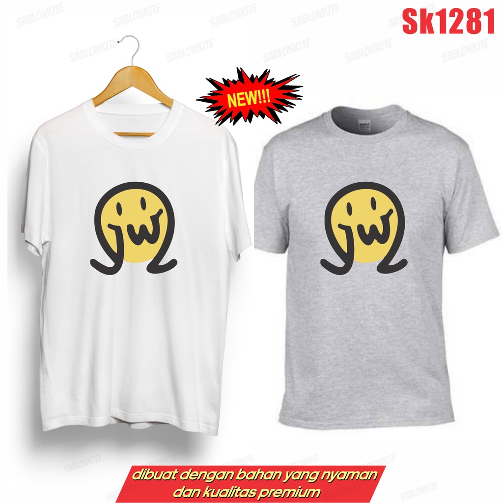 MURAH!!! KAOS NI-KI SMILE SK1281 UNISEX ADA KAOS ANAK KPOP