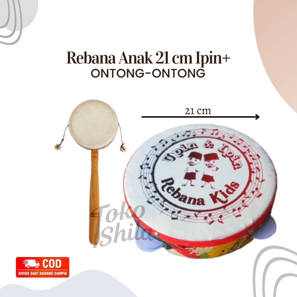 Mainan Rebana Anak Alat musik Tradisional