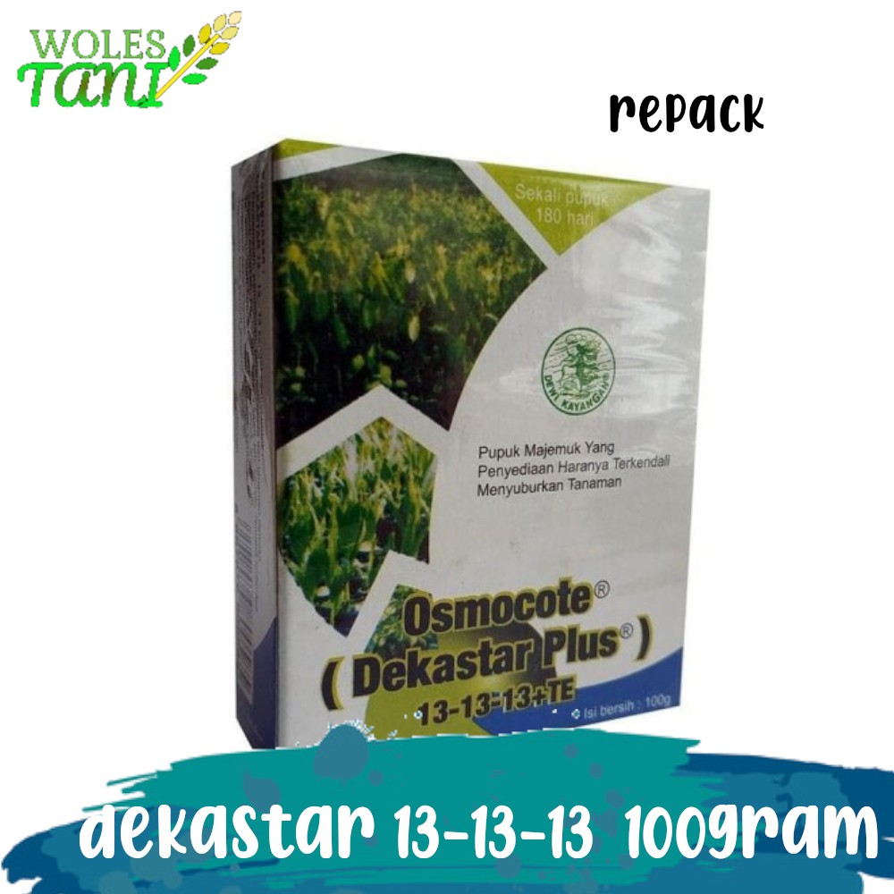 Osmocote Dekastar Plus 13 13 13 100 Gram