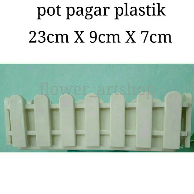 Pot pagar / pot bunga / pot plastik