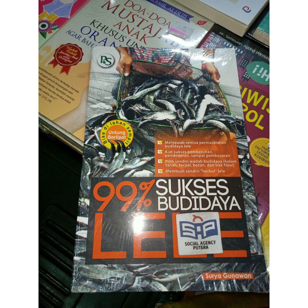 Buku 99% Sukses Budidaya Lele - Surya Gunawan Original