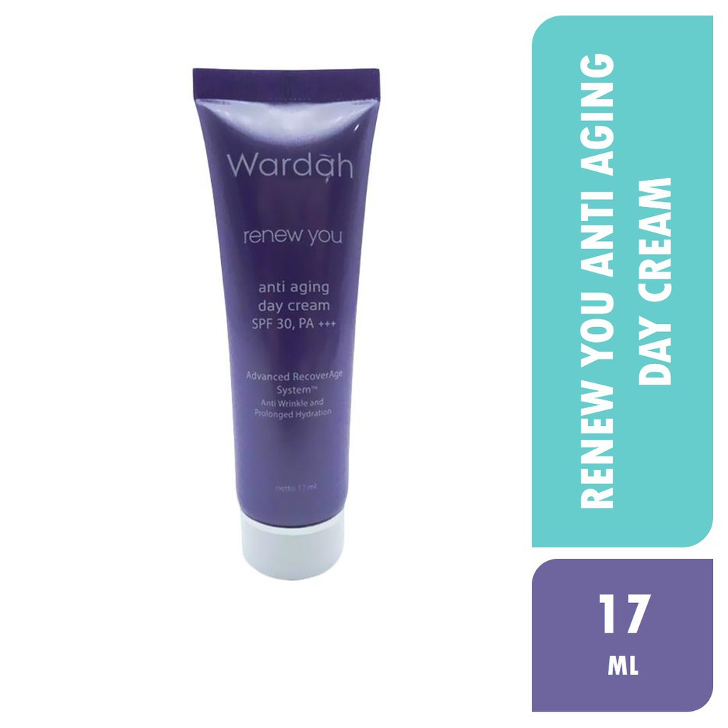 Wardah Renew You Anti Aging Day Cream (Tube) | Shopee Indonesia