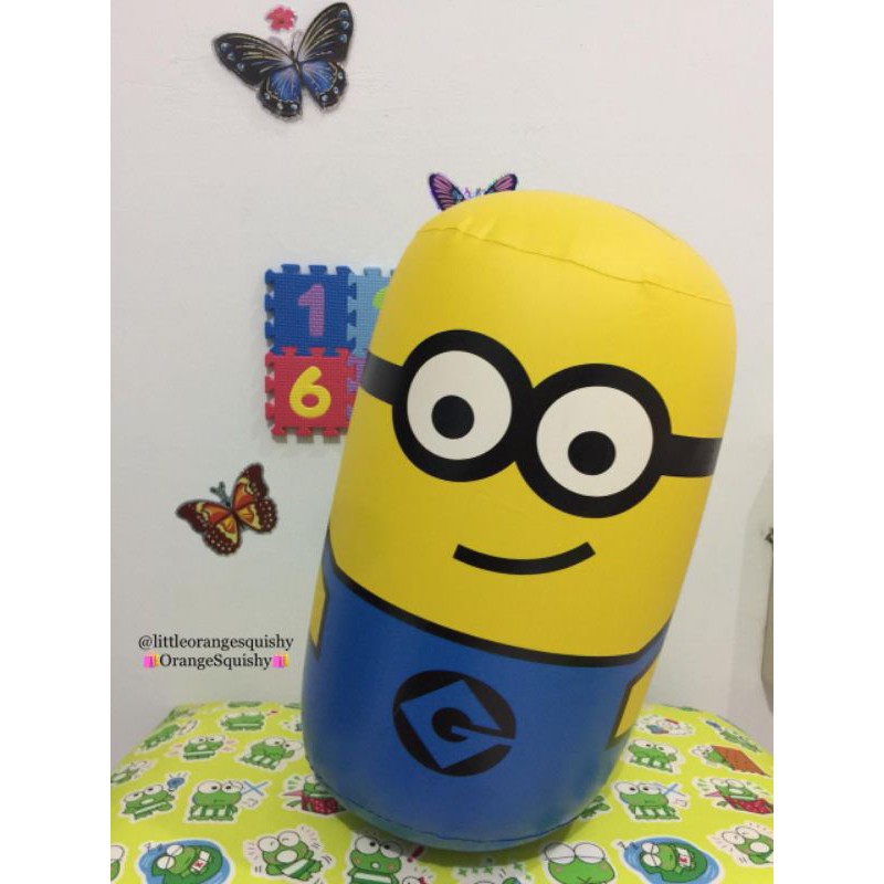 Balon Tinju Punching Minion Mainan anak