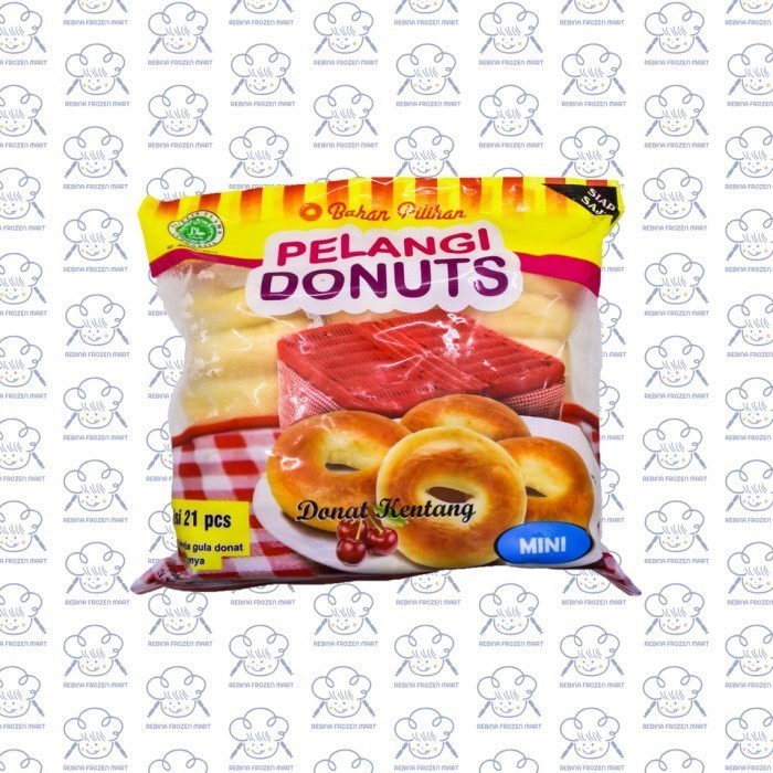 

Pelangi Donuts Mini isi 21 pcs