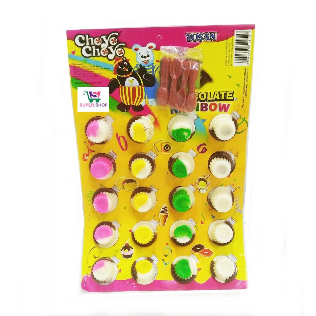 

Yosan Choyo Choyo Cup (isi 20pcs) . Snack jadul