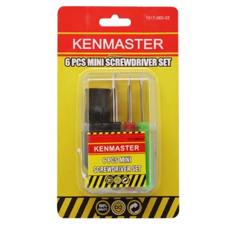 Kenmaster Obeng Set mini 6 pcs