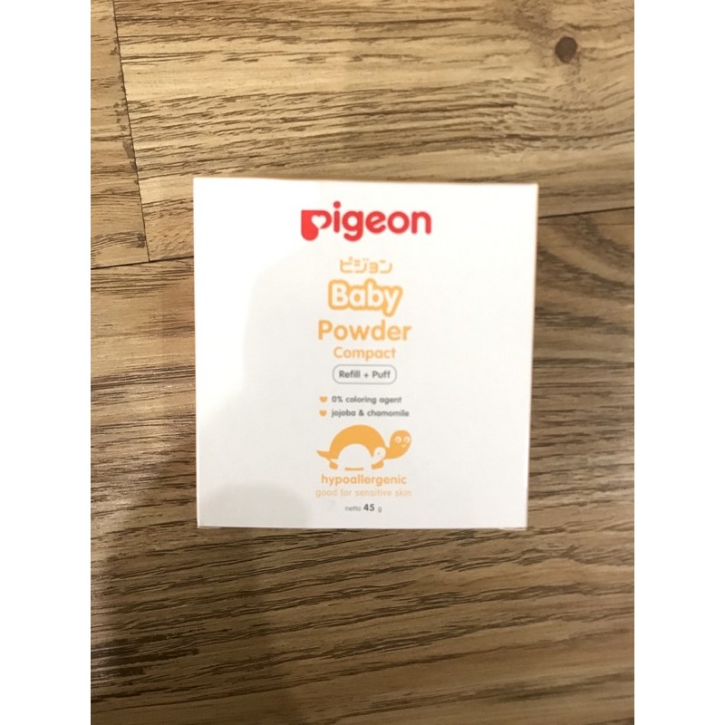 Pigeon Baby Powder Compact Refill + puff