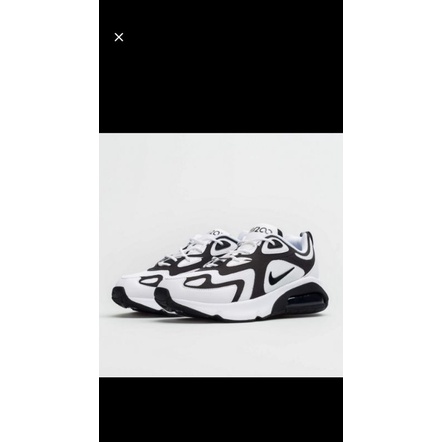 Nike Air Max 200 White Black AQ2568-104 Original 100%