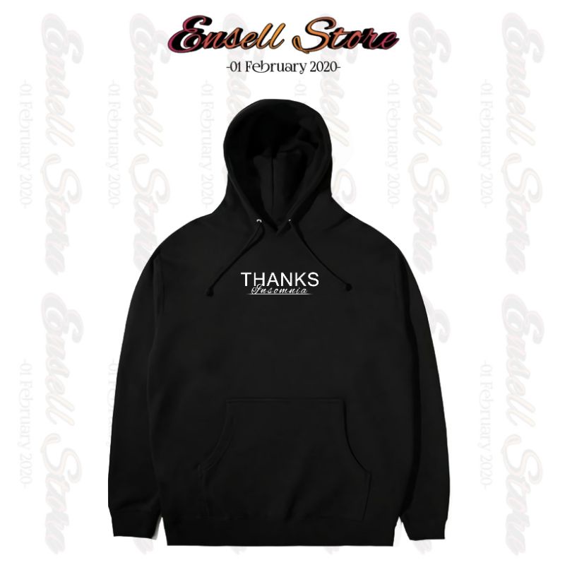 Hoodie Thanksinsomnia/Hoodie Thxnsmn/Hoodie Distro Pria •EnsellStore•