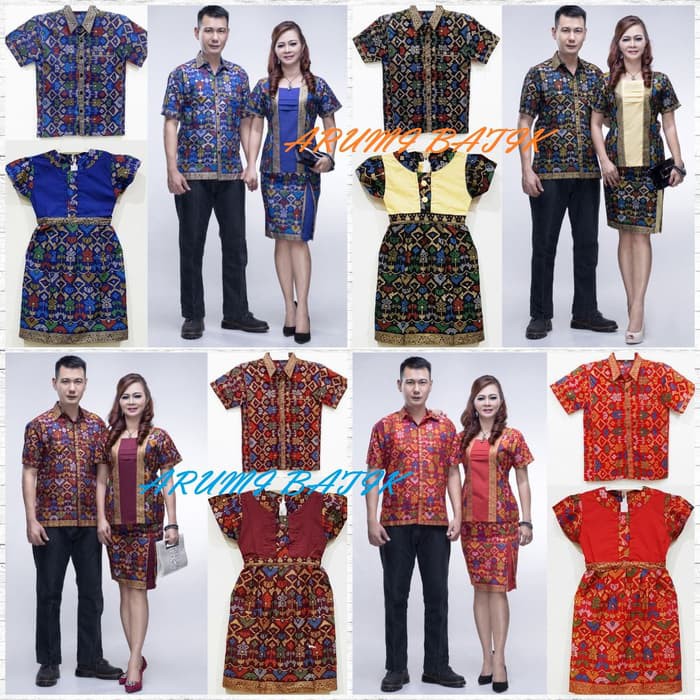 Couple Pitaloka Etnic Pita RnB Span SRG 736 Sarimbit Batik Modern Prada Seragam  FASHION GROSIR M9X7