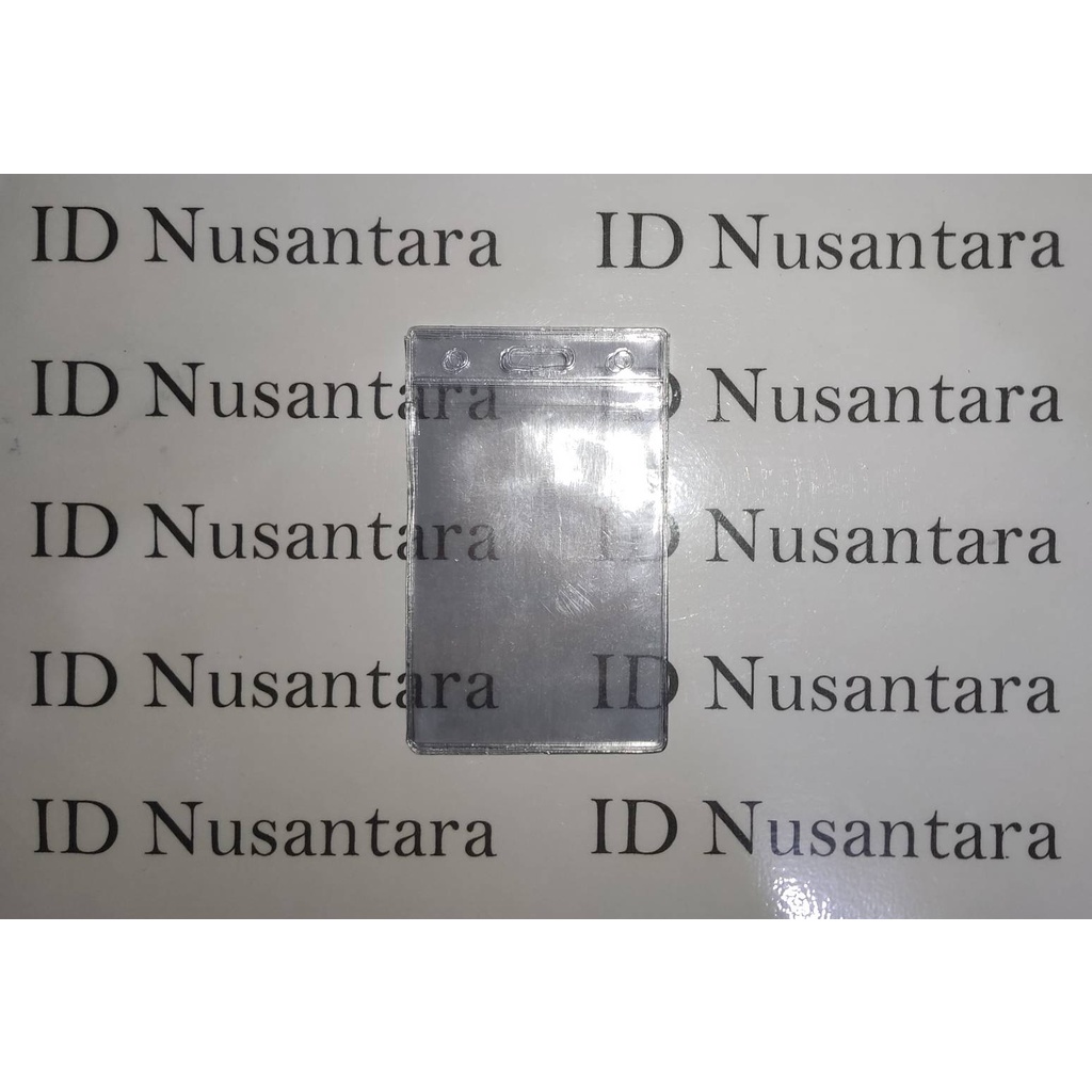 Plastik ID Card Ukuran 6.5x9 Tebal 0.20 Mikron Bening