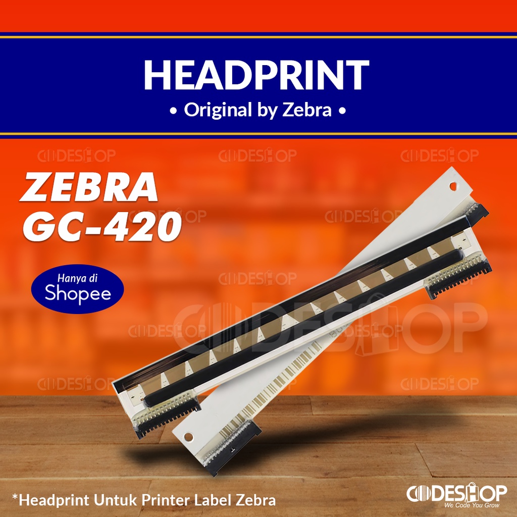 Headprint Printer Label Barcode ZEBRA GC420