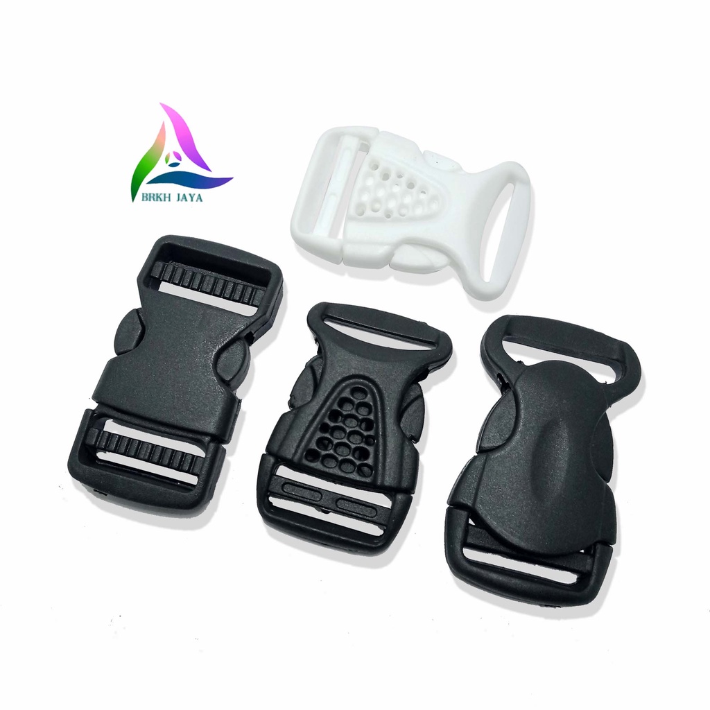 KUNCI SODOK TAS / SLOT TAS 2.5 CM PLASTIK BUCKLE PP