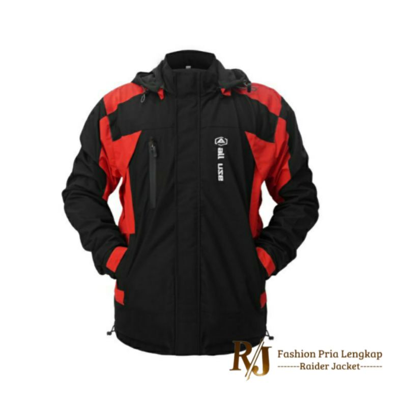 jaket gunung original pria all use outdoor Windroof waterproof