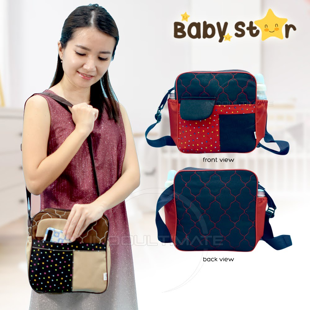 Tas Bayi Tas Popok Bayi BABY STAR BY-272 BY-273 Tas Perlengkapan Bayi Tas Diaper Bayi BY-275