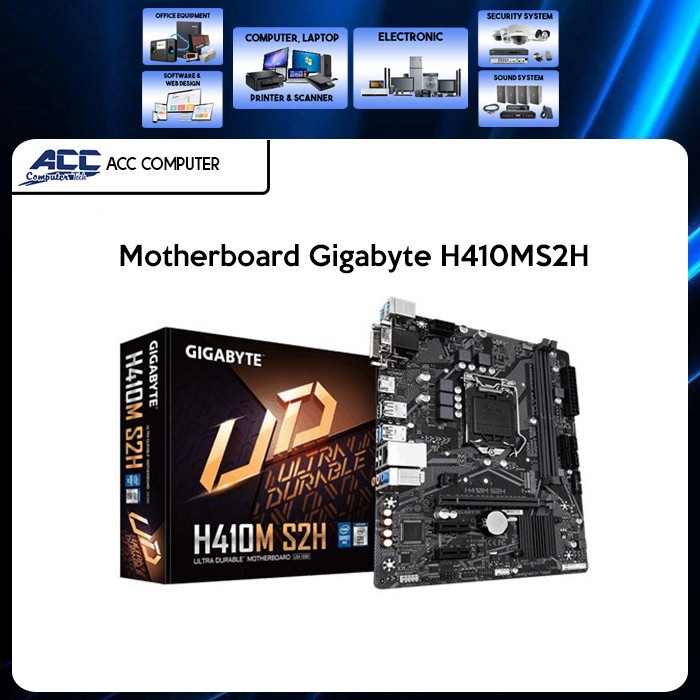 Motherboard Gigabyte H410MS2H cometlake