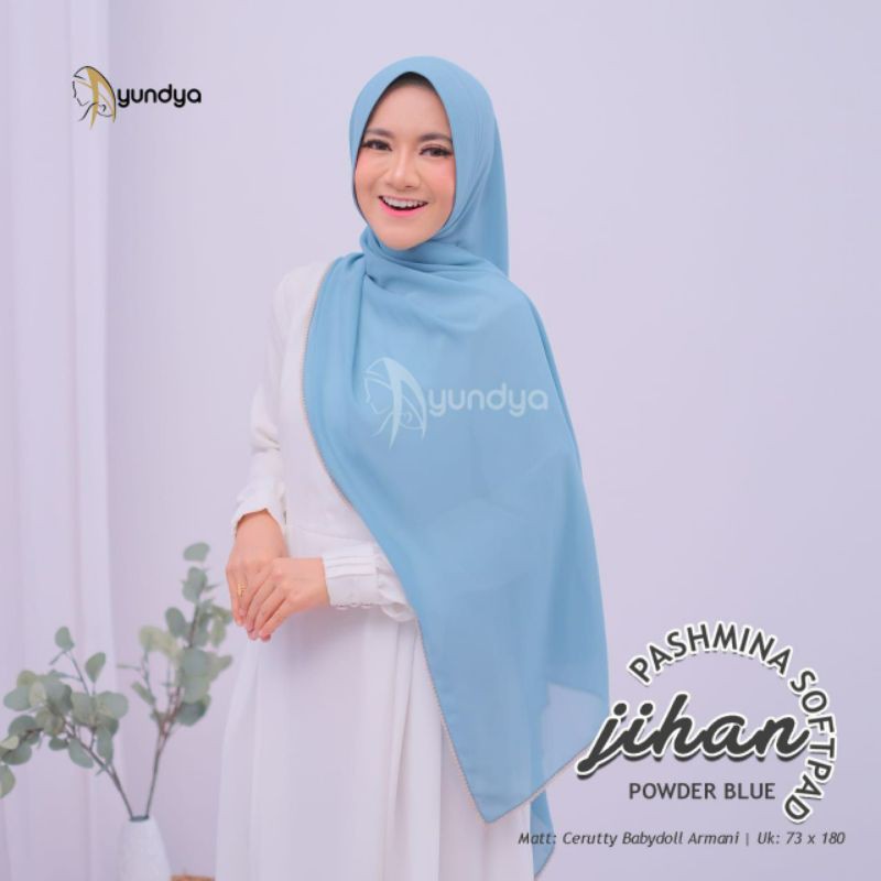 HIJAB PASHMINA SOFTPAD JIHAN || AYUNDYA