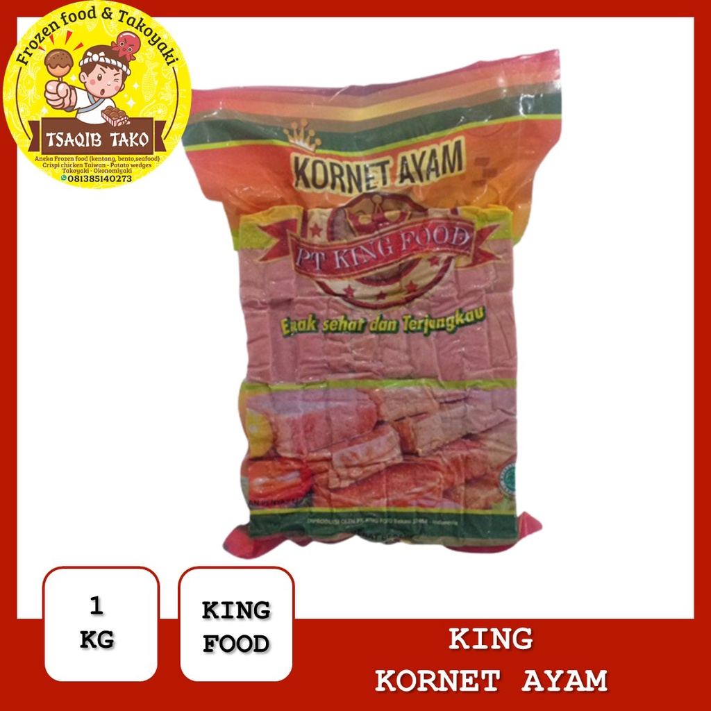 

PROMO KING KORNET AYAM 1 KG