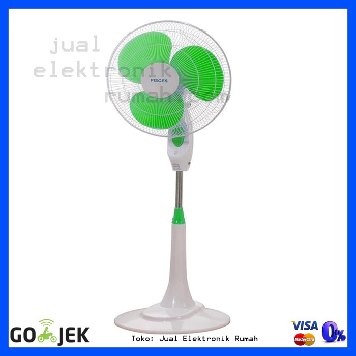 Stand Fan Kipas Angin Berdiri Pisces 16 inch  NT1680 Nomor 1