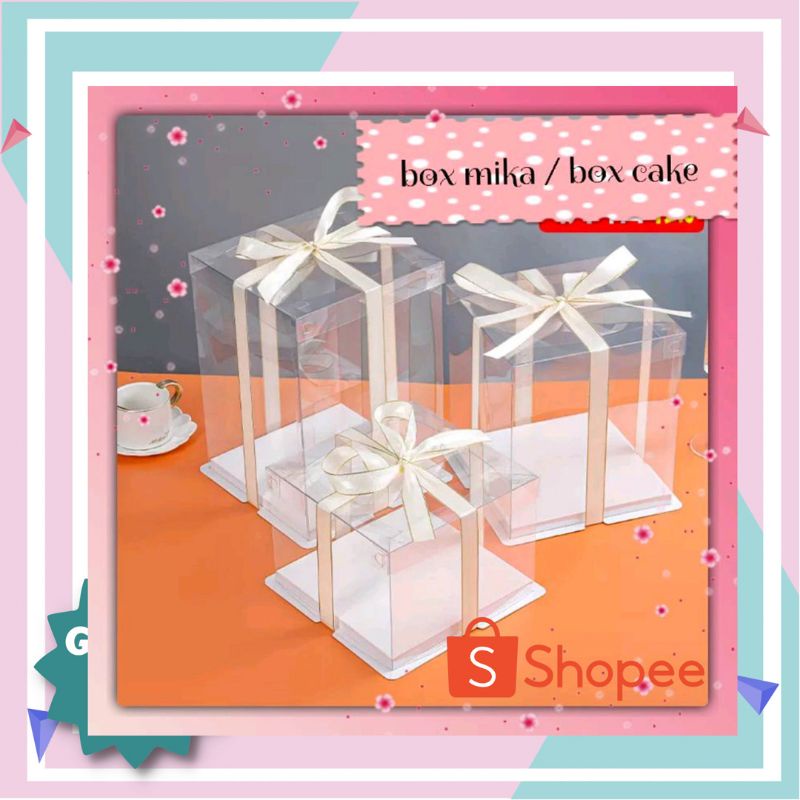 

box mika /box cake/box moneycake