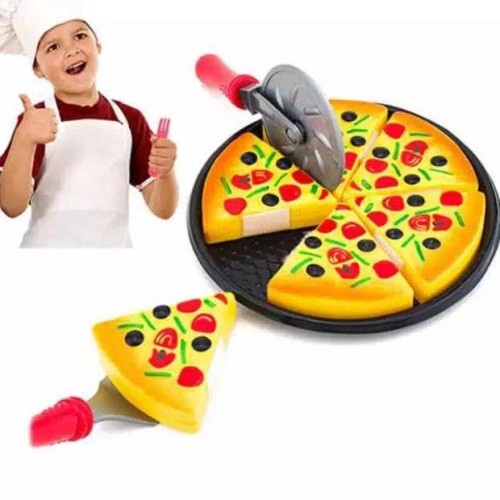 Mainan Anak Pizza Potong Hot Pizza Set OCT-2500