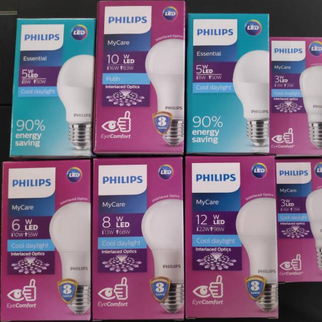 Lampu philips led ▓ essential led ▓