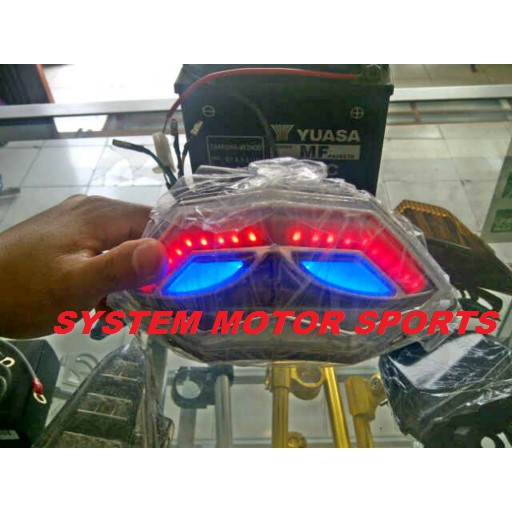 Stoplamp 3in1 Ninja 250 Fi , Z250 Fi | Lampu Stop 3in1 Ninja 250 Fi