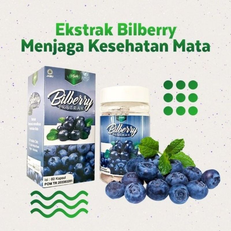 Ekstrak Bilberry Syifa 60 Kpsl | Menjaga Kesehatan Mata