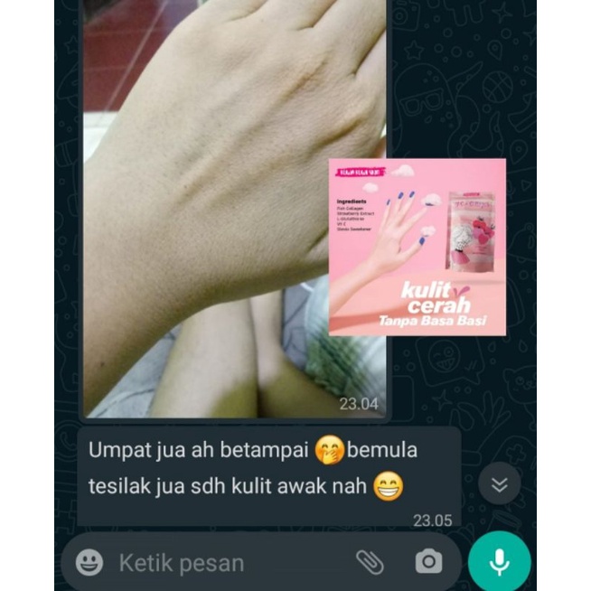 UC COLLAGEN (SUSU PEMUTIH BADAN AMPUH) ORI