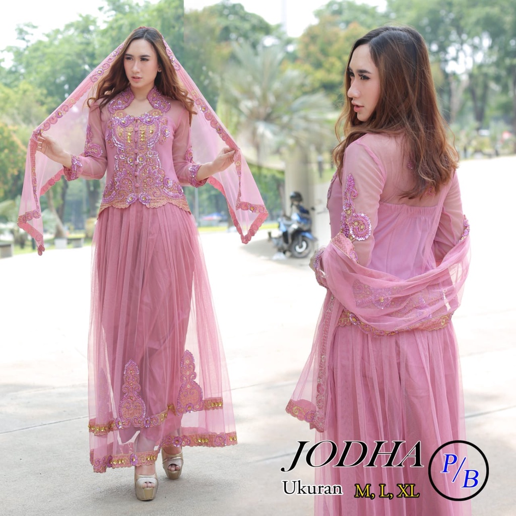 Kebaya Modern Payet / Dress Payet Jodha Hijau Dan Lainnya