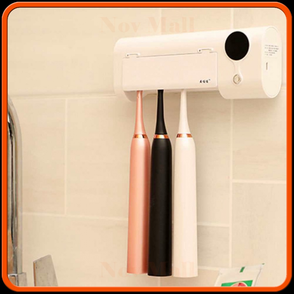 Rak Sikat Gigi UV Toothbrush Holder Sterilizer -GG791