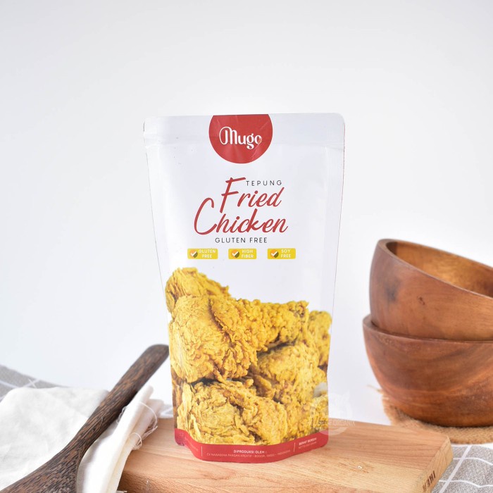 

D02D1 Mugo Tepung Fried Chicken Gluten Free 250 Gr Da01D100