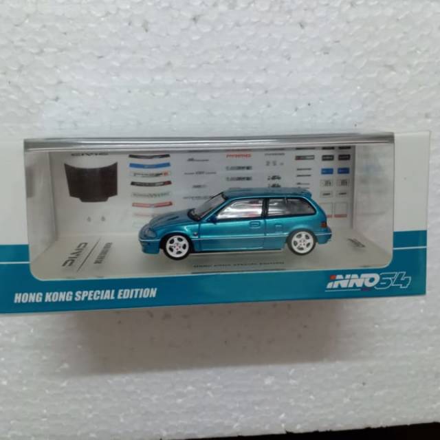 Inno 64 Blue Honda Civic EF Sir Hong Kong Special Edition biru