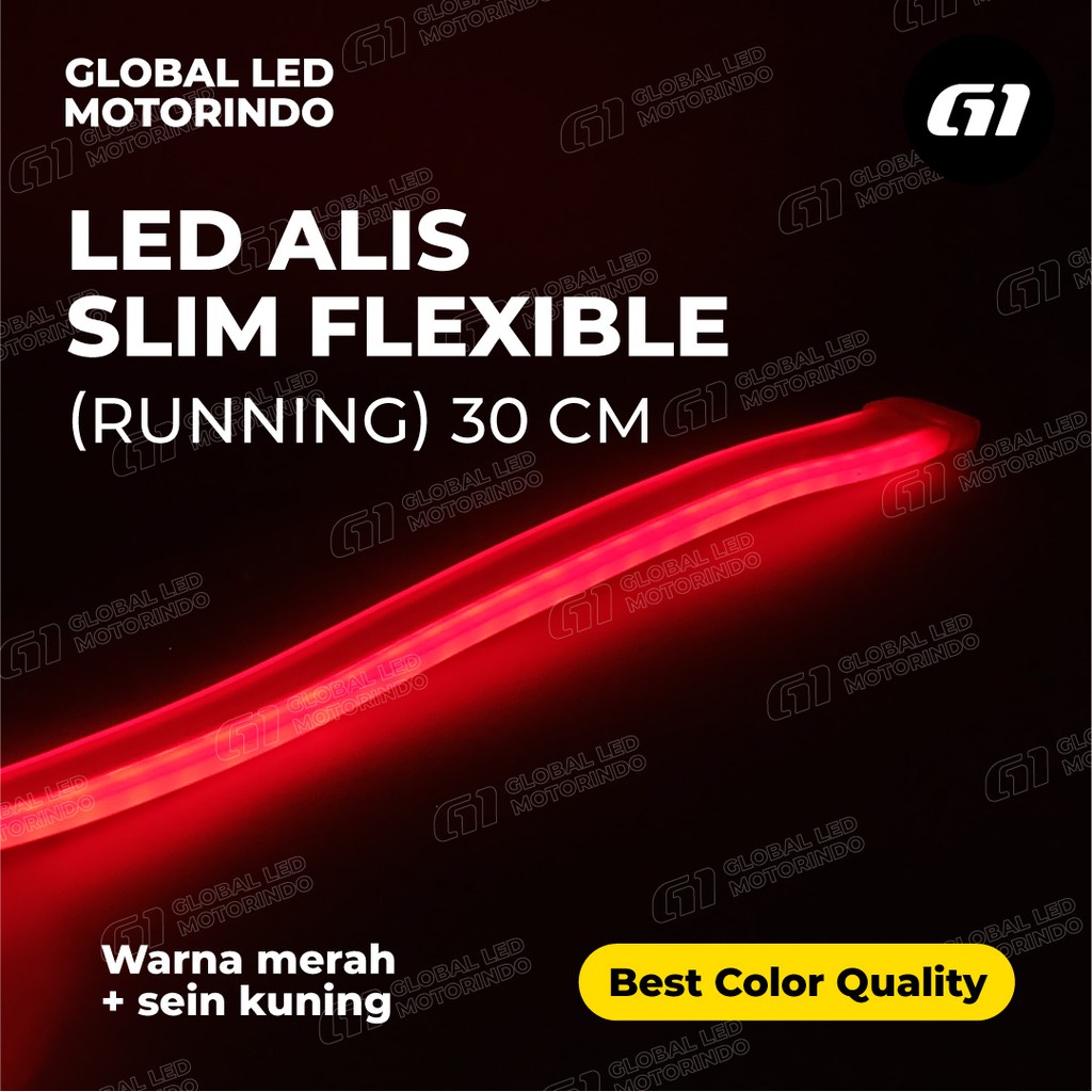 LED ALIS GEPENG RUNNING 30 CM 12V (HARGA 1 SET, ISI 2 PCS)-1