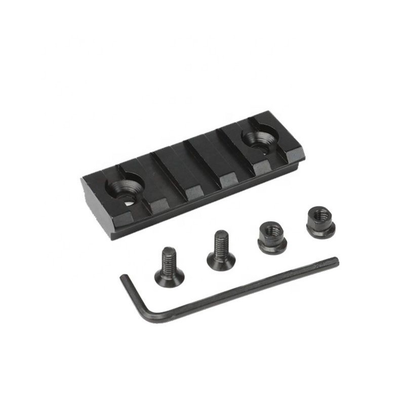 Rel Picantini Pendek / Rail Picatinny 5slot / Adapter ris ras panel rail keymod