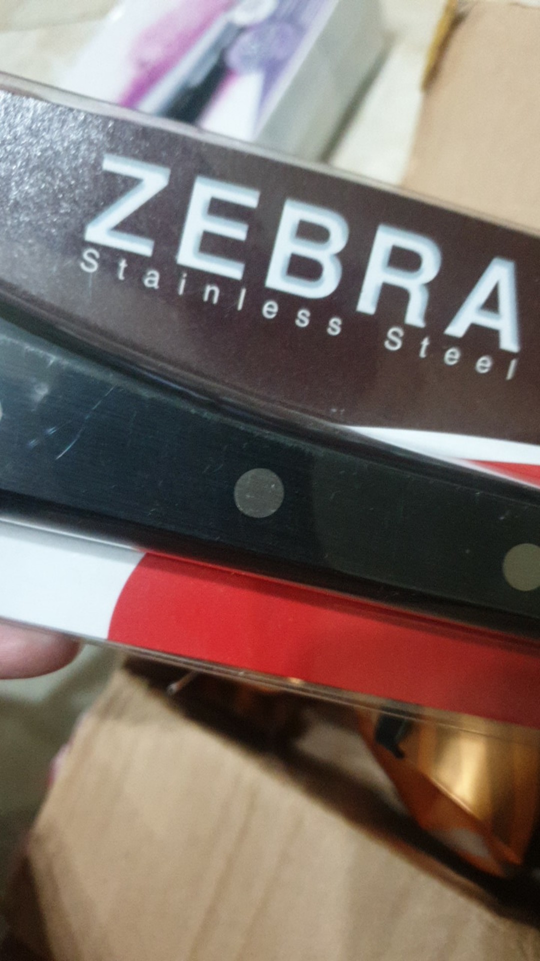 Zebra Japanese Pisau Dapur / Cleaver Chef 6,5 (100254)