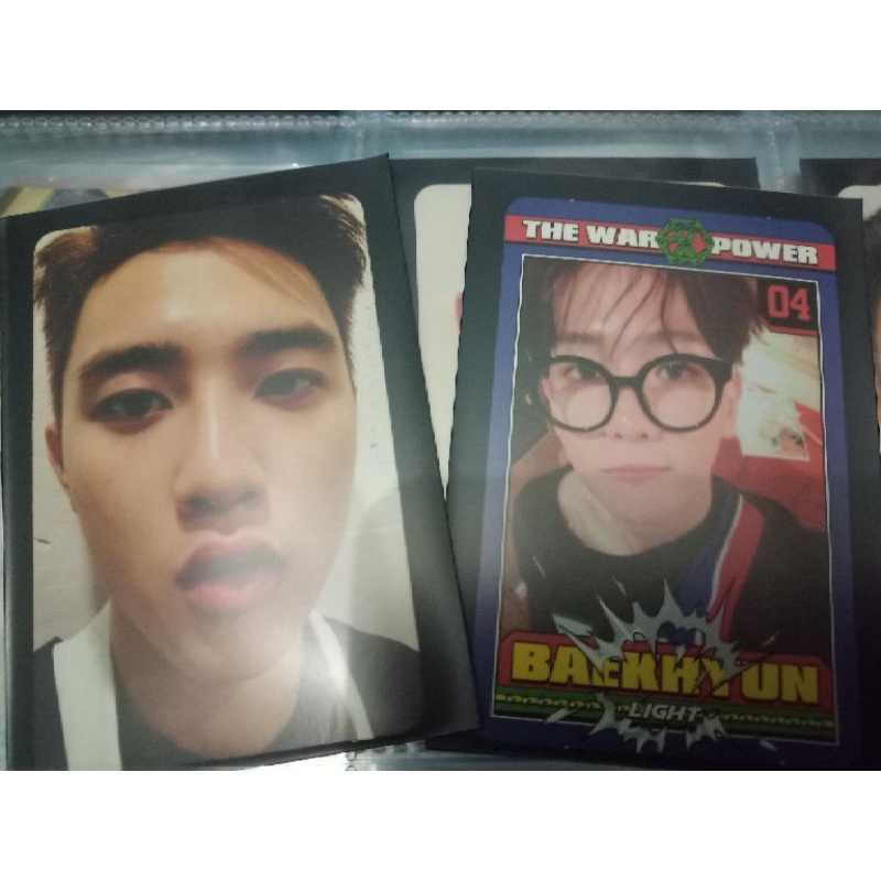 [WTS] photocard D.O kokobop, Baekhyun power