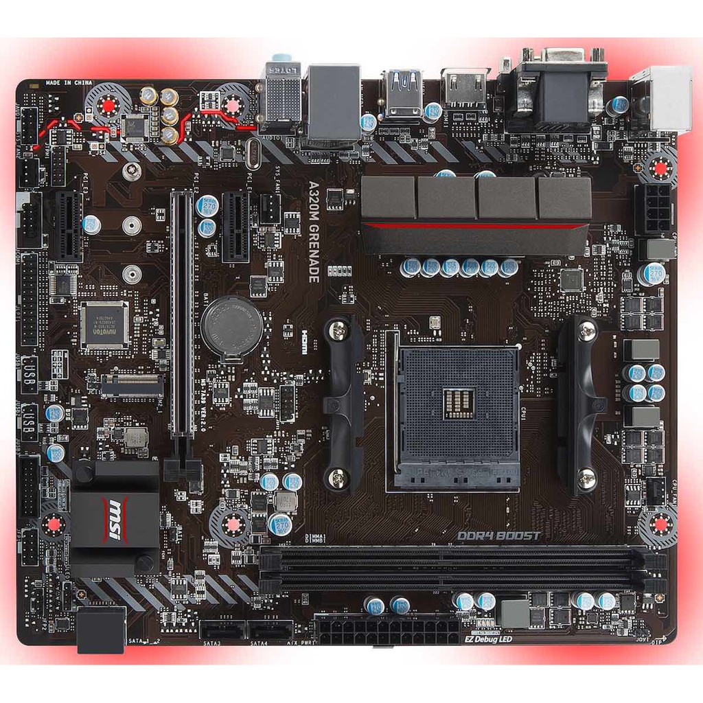 MSI A320M Grenade (Socket AM4 DDR4)