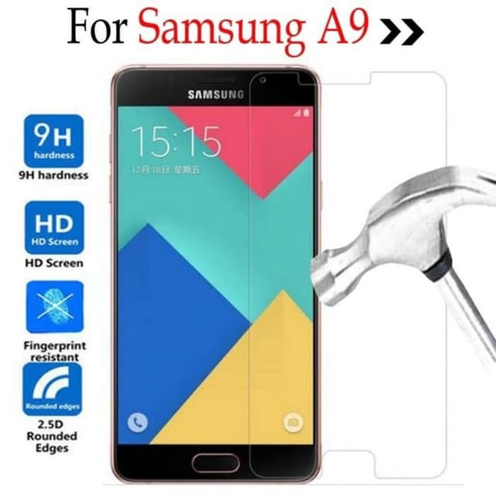 PELINDUNG LAYAR HP SAMSUNG GALAXY A9 PRO - A910 SCREEN PROTECTOR ANTIGORES