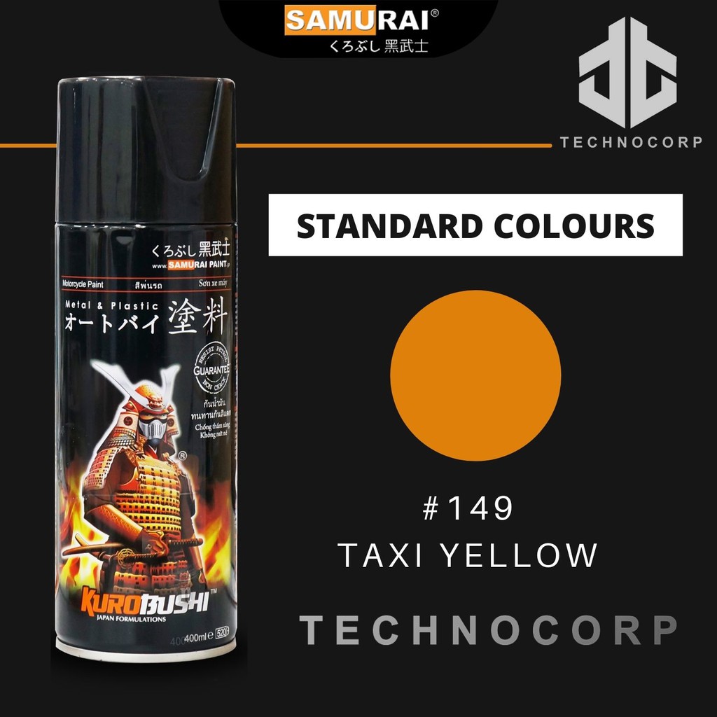 

Cat Semprot SAMURAI PAINT 149 TAXI YELLOW