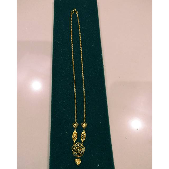 Kalung fancy asli mas 875 dan 700