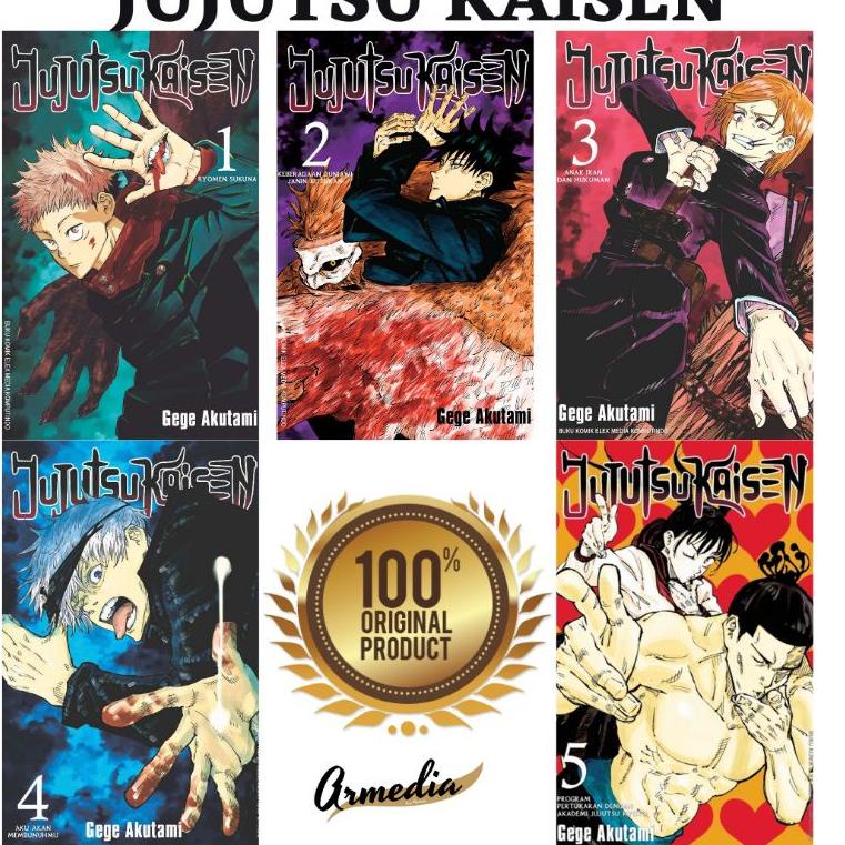 MANGA Jujutsu Kaisen (Bahasa Indonesia) (KODE W7228)