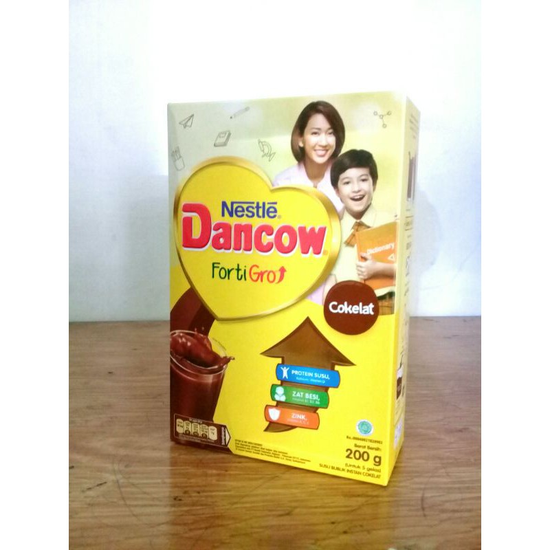 

DANCOW FORTIGRO SUSU BUBUK COKELAT 200 GR