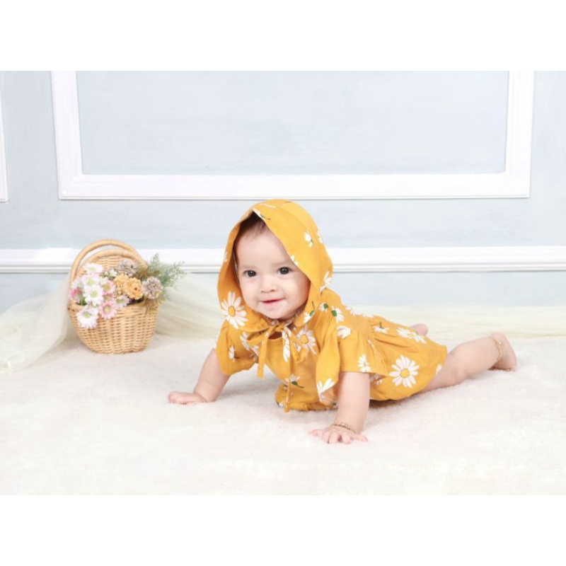 ALONA ROMPER BABY newborn - 24 BULAN FREE BONET GUDANG.CLODI