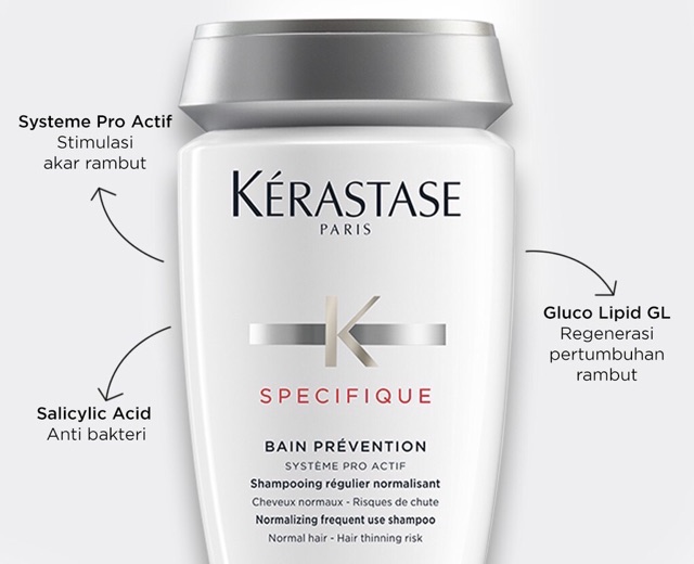 Kerastase Bain Prevention 250ml | Shampoo Anti Rontok-2