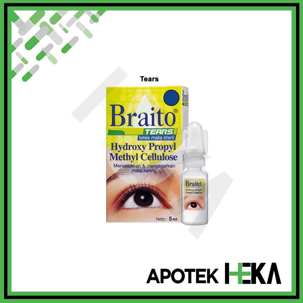 Braito Original / Tears 5 ml Obat Tetes Mata 5 ml (SEMARANG)