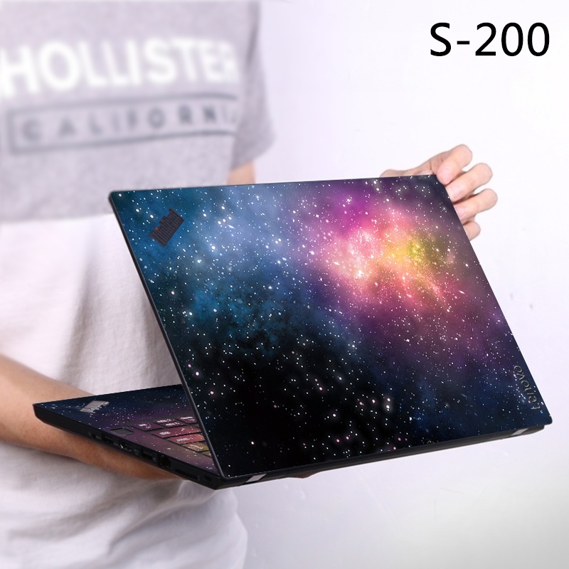 1PCS Computer Stickers Laptop Skin Vinyl 2 Sides Laptop Skin for 11/12/13/14/15/17 Inch Universal FOR SCHOOL BOOK