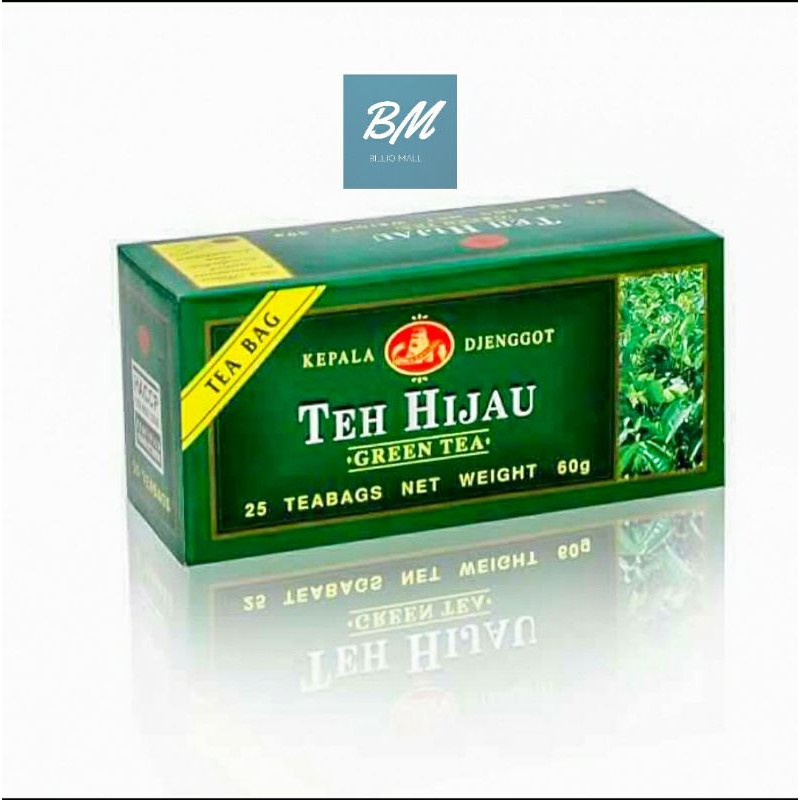 

Kepala Djenggot Teh Hijau Celup isi 25 pcs / Teh Hijau Kepala Djenggot 25s BPOM HALAL MUI