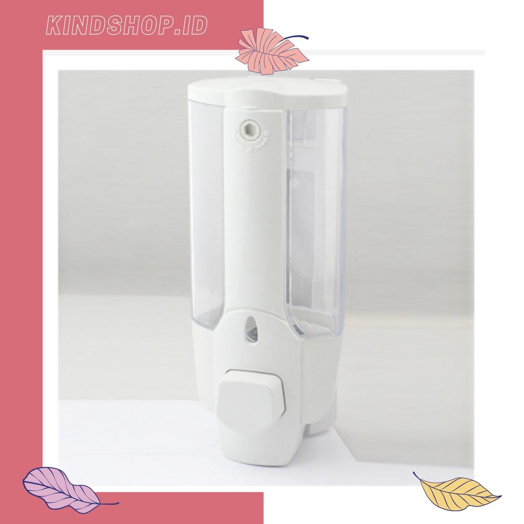 KINDSTORE❤ | Single Soap Dispenser - Sabun Dispenser Wastafel - Tempat Sabun Cair